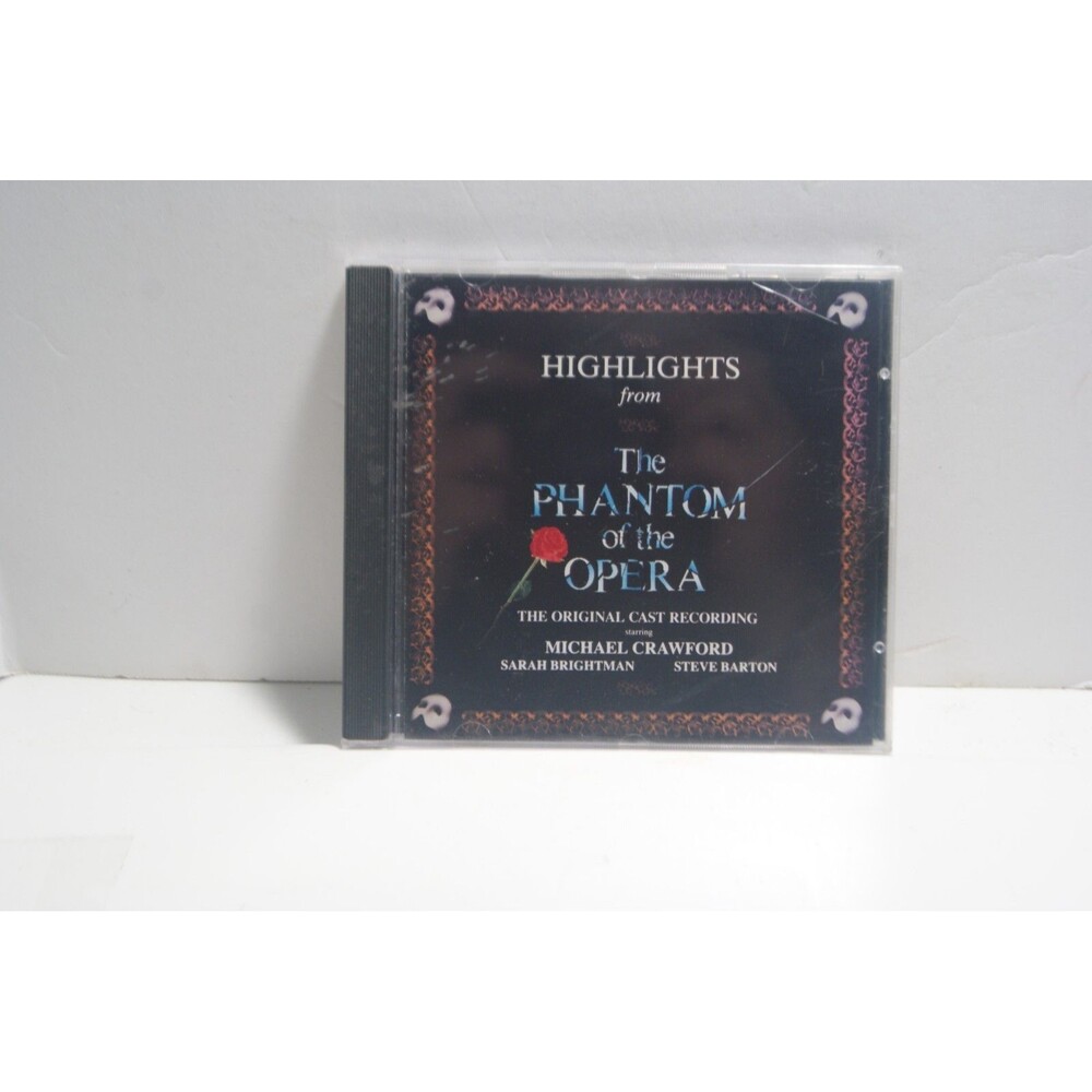 Highlights from Phantom of the Opera CD (1999) Hits from the Broadway Play Music